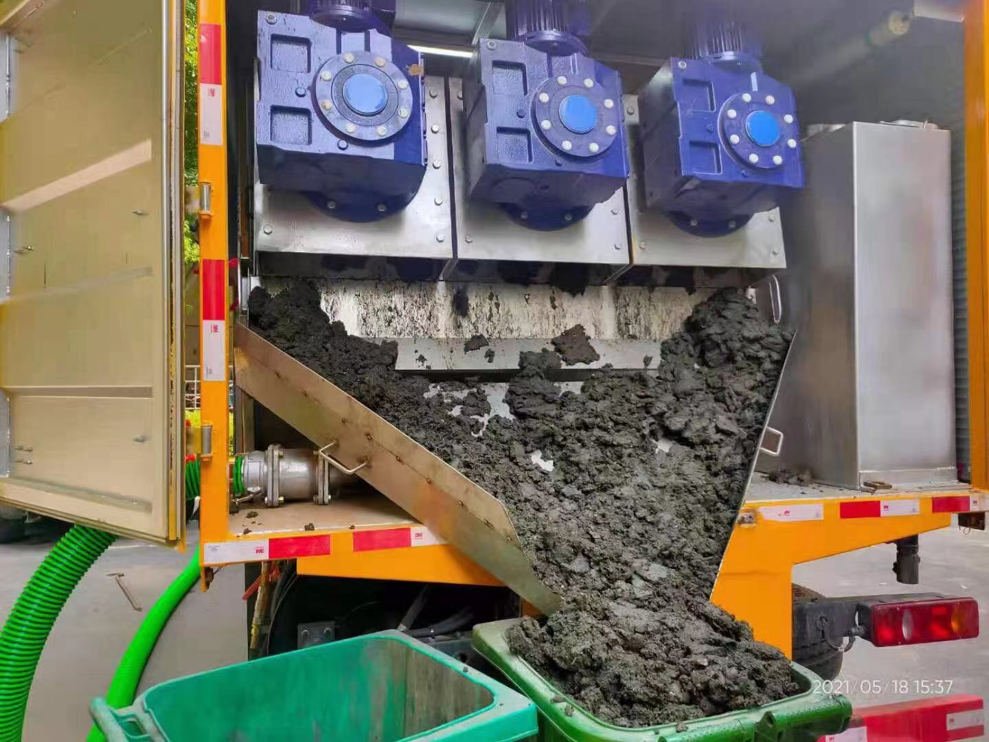 润州化粪池清掏城市维护站-泥浆净化干湿分离处理